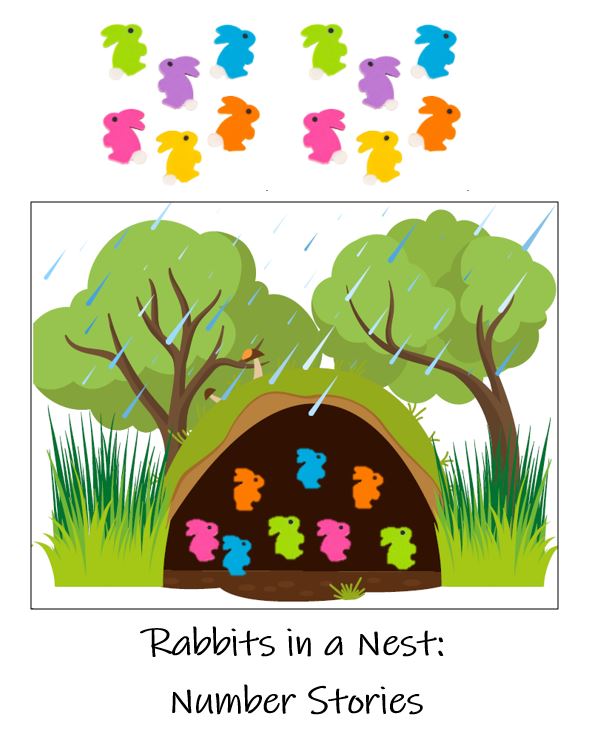 Rabbit Number Stories - Math Game