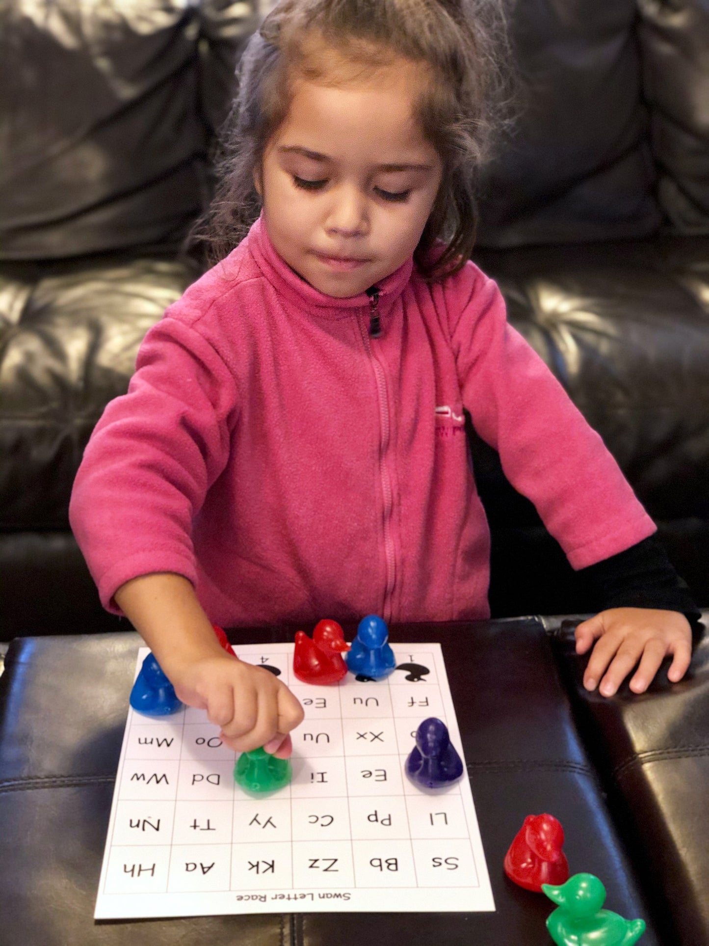 baby swan literacy games for kids