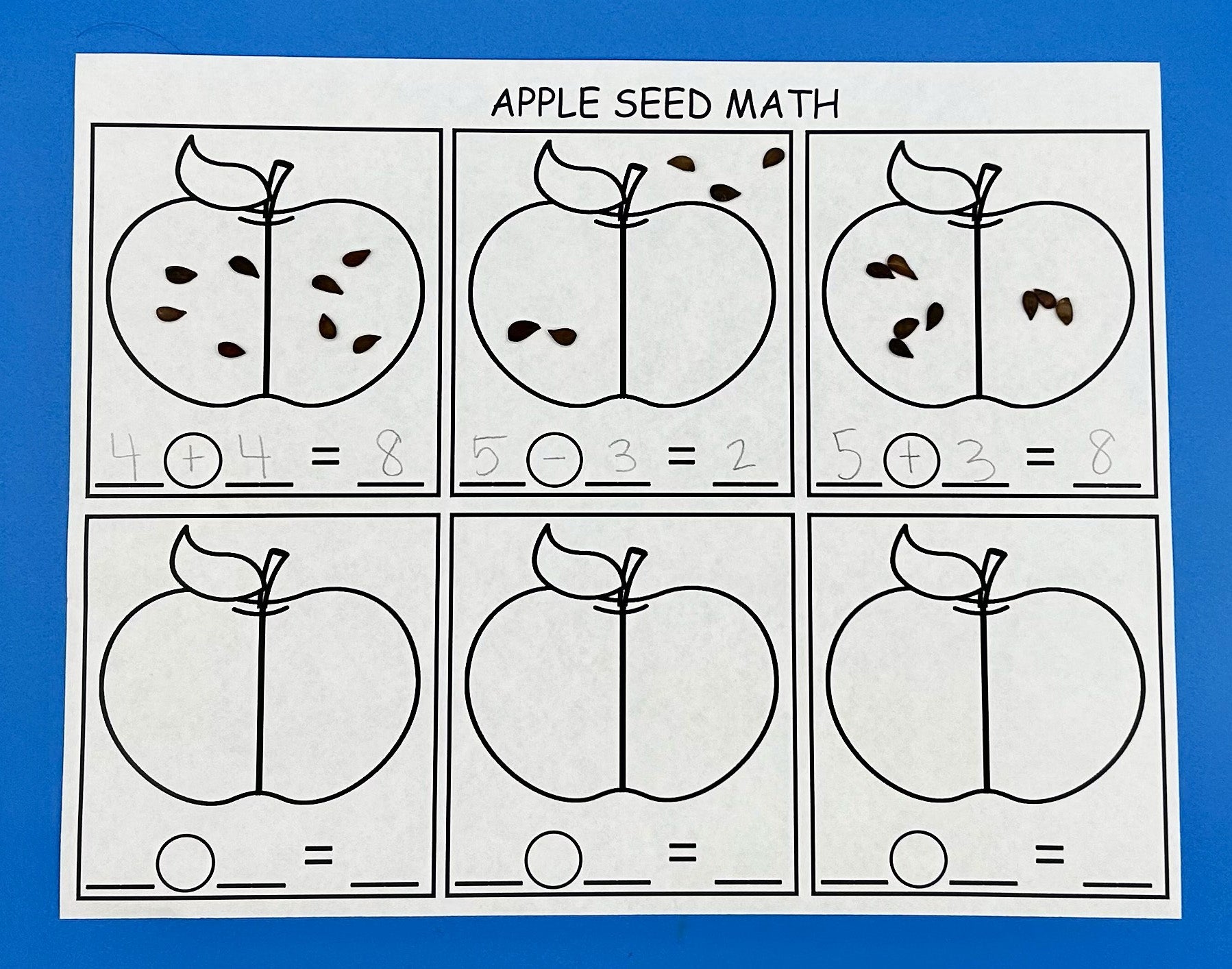 Apple seed math