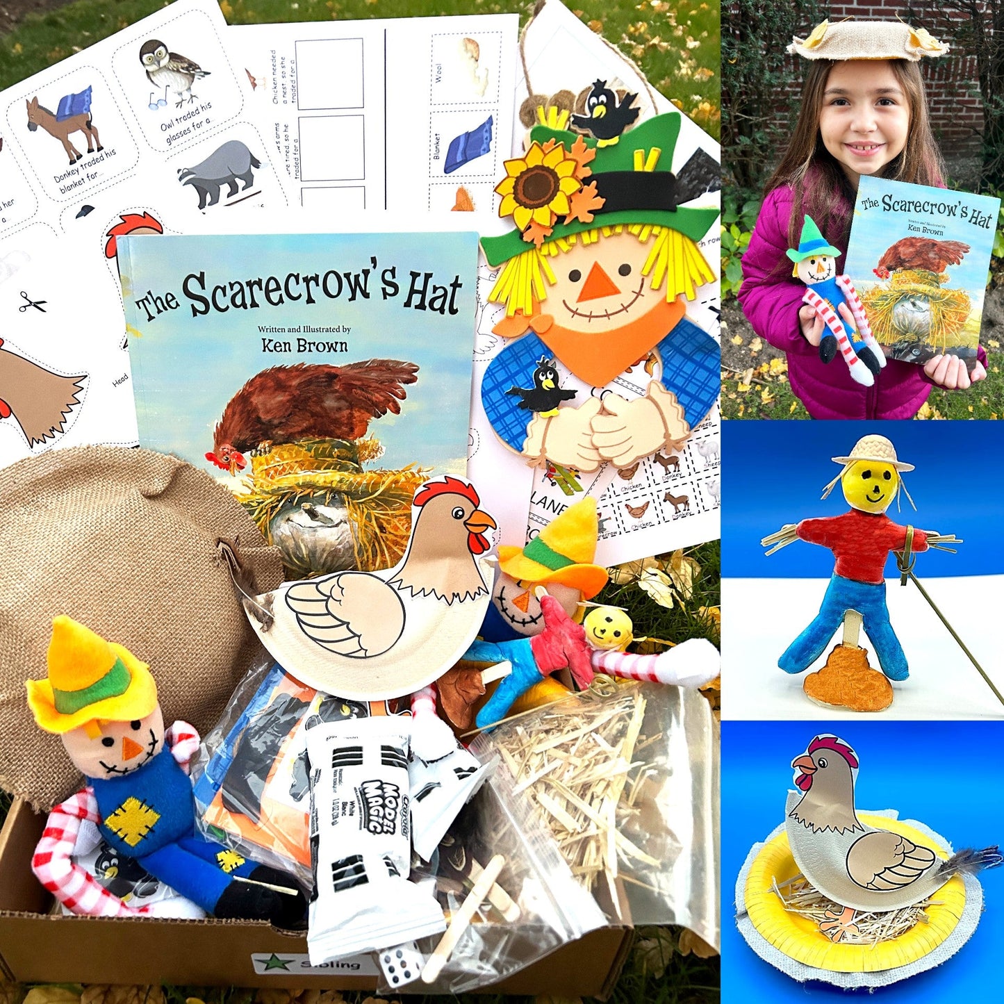 Ivy Kids Kit - The Scarecrow's Hat