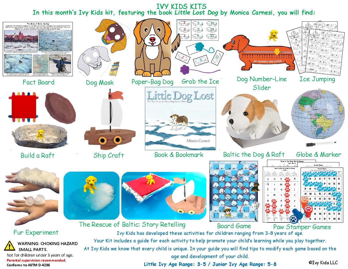 STEM Activities based on Little Dog Lost