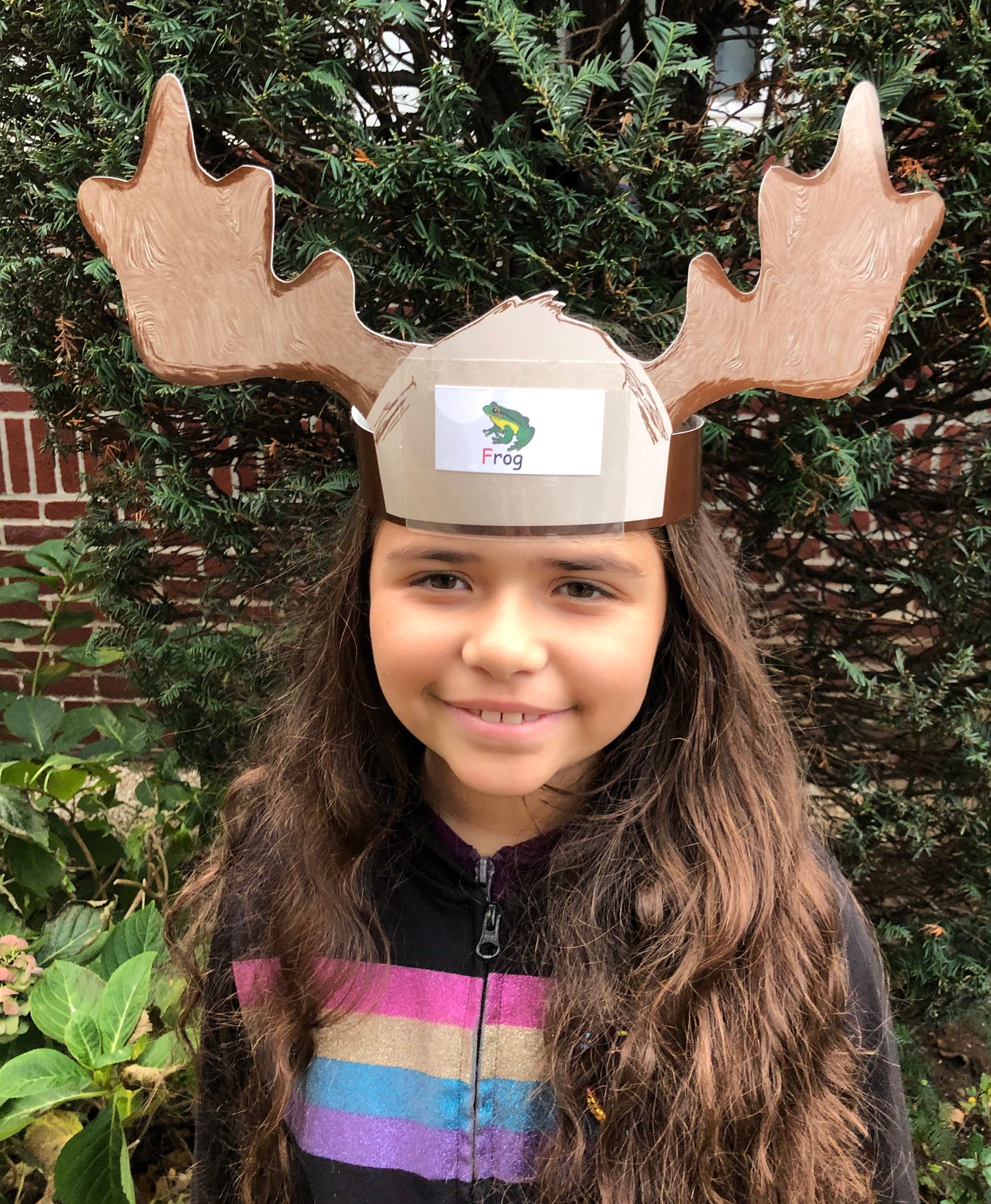 Moose headband and guessing game