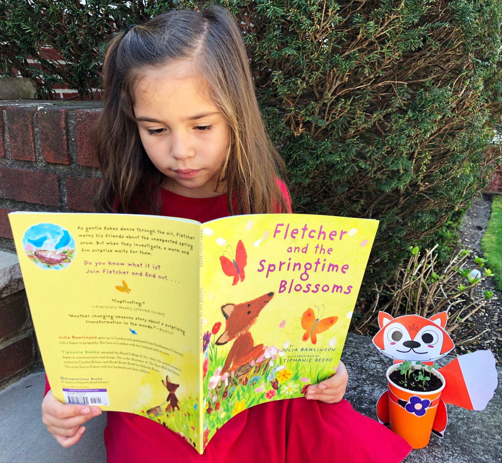 Fletcher and the Springtime Blossoms children's books for spring