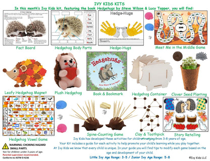 Hedgehog themed kids activities
